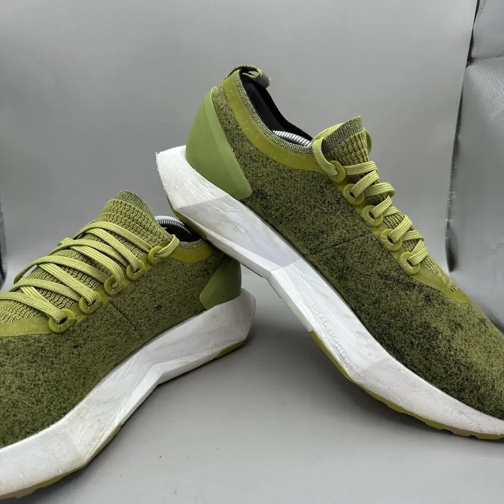 Allbirds Wool Flyer Winter Shoes Mens Size 12.5 Green Running Sneakers Warm